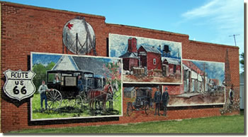 Route 66 Mural